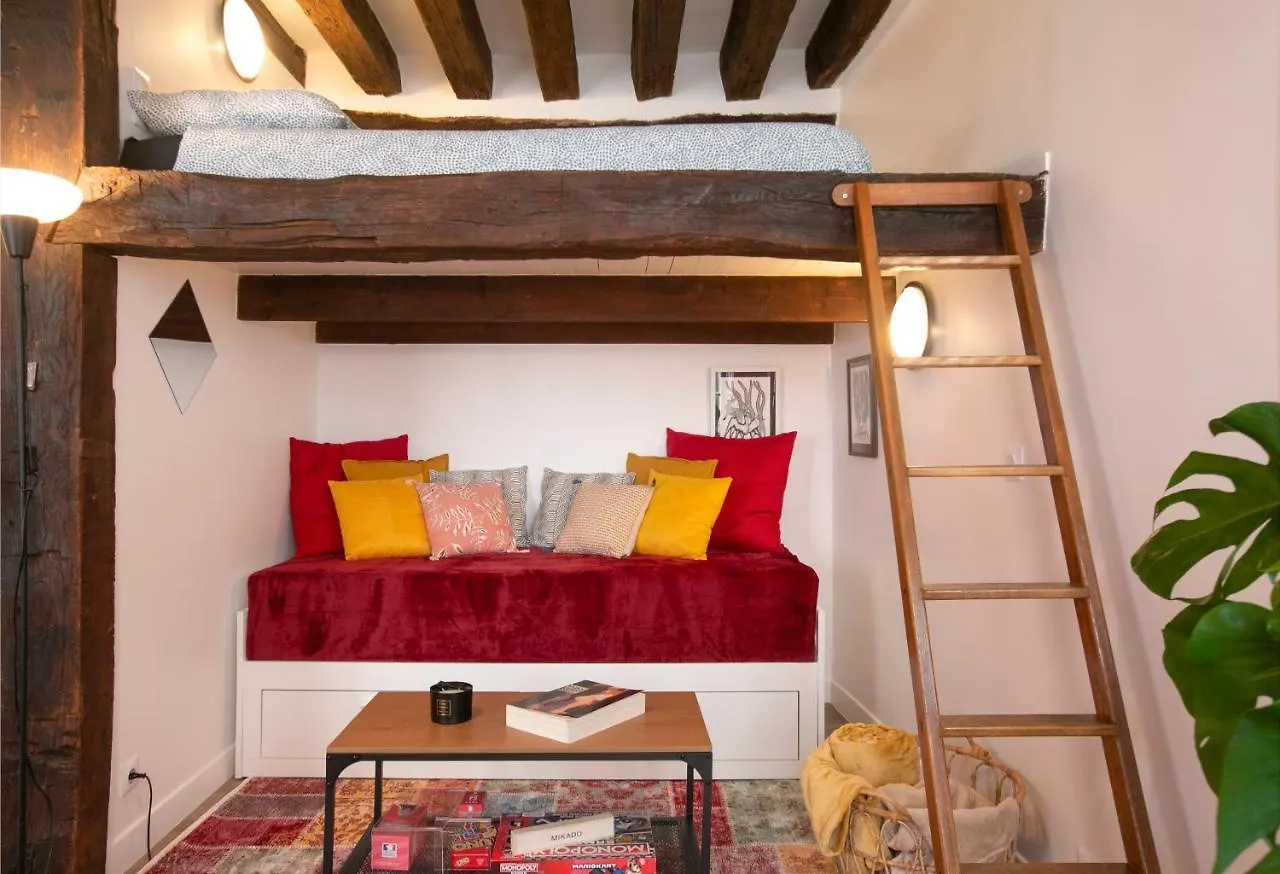 Apartmán Authentic In Center Of Parisian Marais Paříž